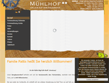 Tablet Screenshot of muehlhof.it